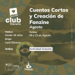 Club Literario Abril: Cuentos Cortos y Creación de Fanzine.